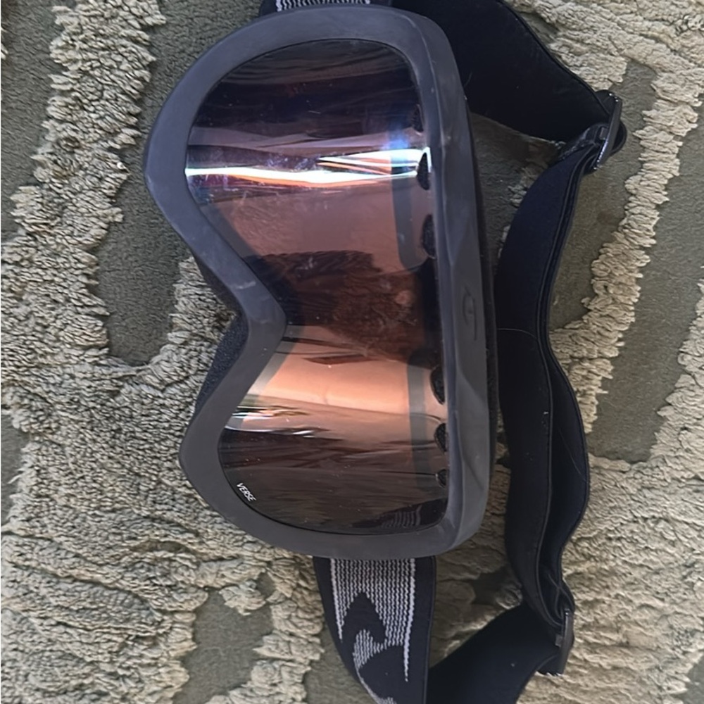 Black Ski Goggles